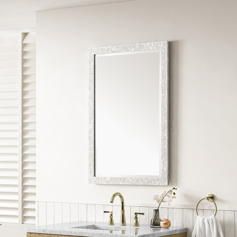Callie Flat Beveled Wall Mirror