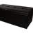 18.5" Tall Brown Leather Upholstered Storage Bench, Front Pull Handle, Single Hinge For Stability, 38.5In L X 12.5In W Storage, 2In 3.5In Legs, 46Lb Product Weight, 40In Depth, 18In Package Height