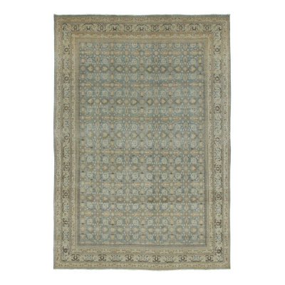 Antique One-of-a-Kind 8'11" x 12'10" Hand Knotted Area Rug