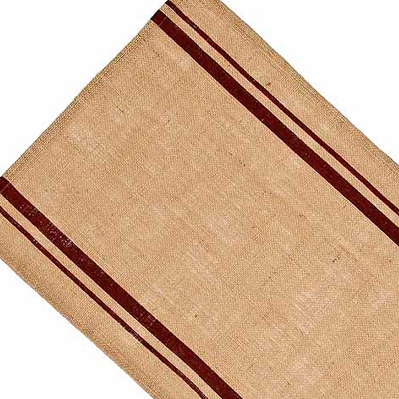 Callas 100% Cotton Table Runner, Barn Red