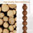 Solid Wood Traditional Floor Lamp With Beaded Column,  Include 3-color Bulb-334840661