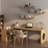 Burlywood L-Shaped Solid Wood desks-629525747-629525749