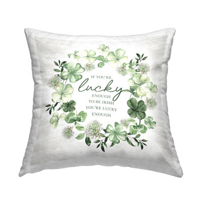 Floral Throw Pillow