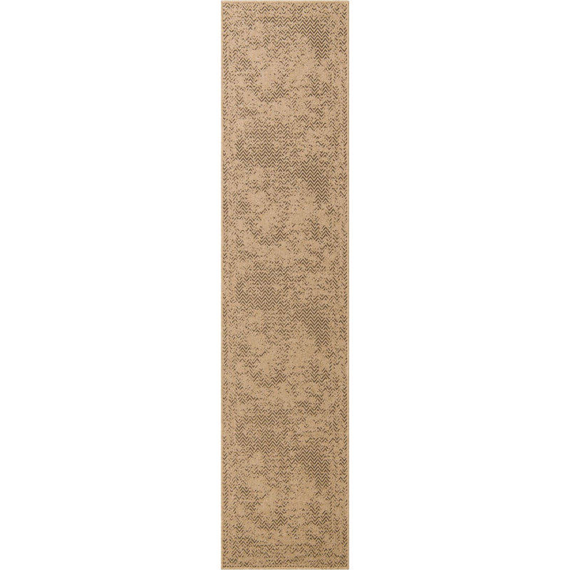 Sheglita Abstract Indoor Rug, Runner 2'7" x 12'