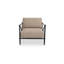 Chaise d'appoint d'extérieur Willow brun clair-1149845978