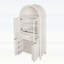Grand garde-manger arqué avec tablettes réglables-481606441