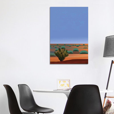 Desert Twilight by Charles Harker - Wrapped Canvas Print