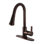 Robinet de cuisine à poignée simple pull down Continental