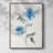 Sketchy Blue I Framed Print - Solid Wood-2145850005