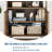 Fluted Storage Cabinet, Sideboard Buffet Cabinet with Storage & Adjustable Shelves for Living Room, Kitchen, Entryway-153709249