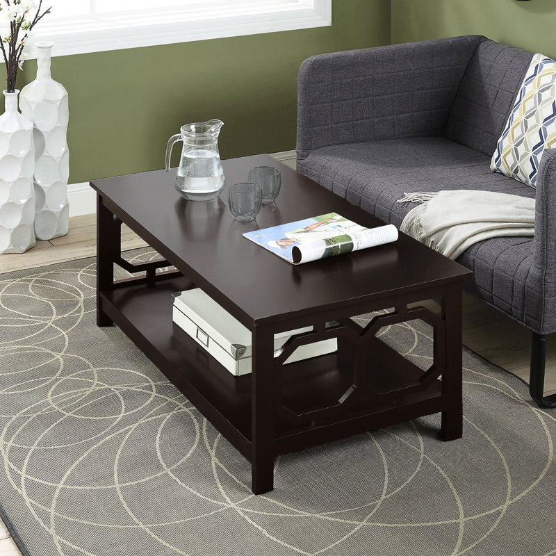 Table basse avec rangement Bodeswell, Espresso