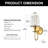 Crystal Armed Sconces