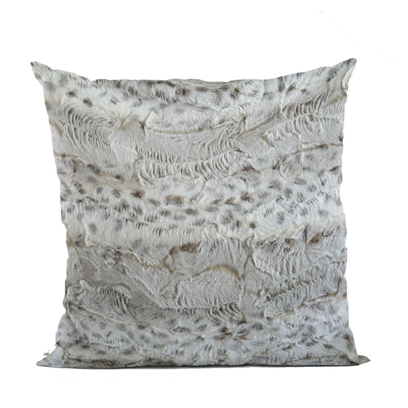 Animal Print Reversible Throw Pillow, 18" x 18"
