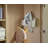 IronHub Wall-mounted Iron Storage Caddy with Ironing Board Hook