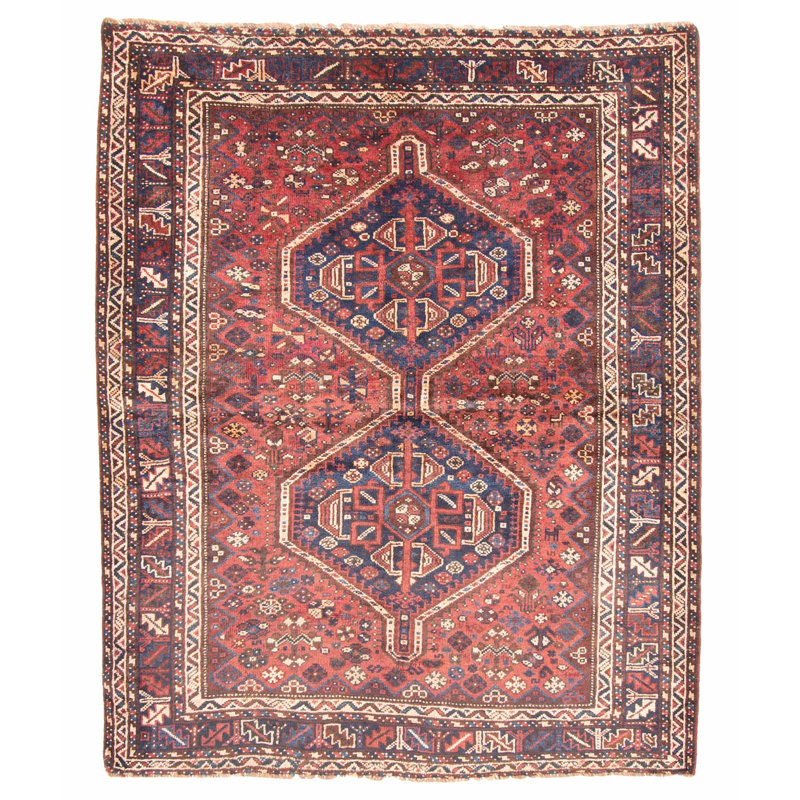 Tapis rouge Melis 4 pi 9 po x 6 pi 0 po