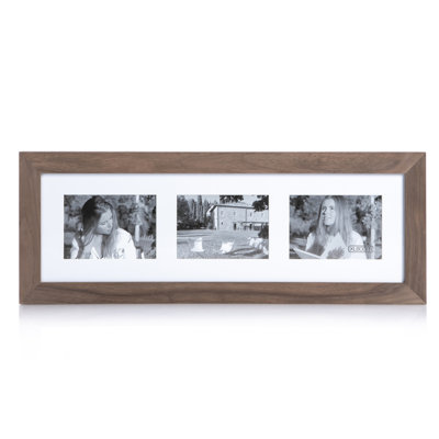 Wood Picture Frame with Mat