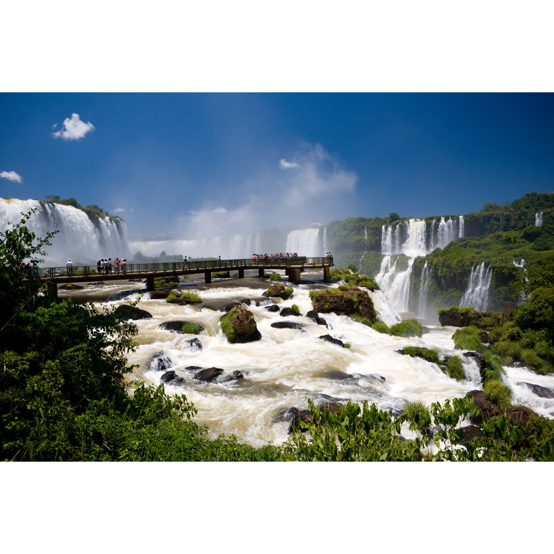 Iguacu Cascades von Naphtalina - Kunstdrucke auf Leinwand