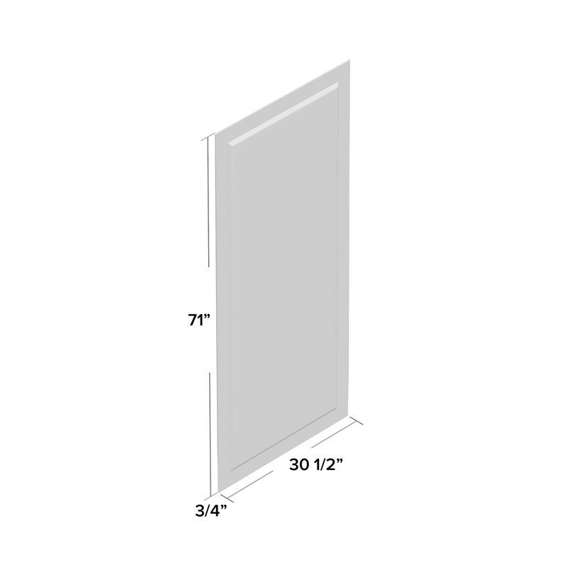 Baringer Flat Mirror, 71" H x 30.5" W