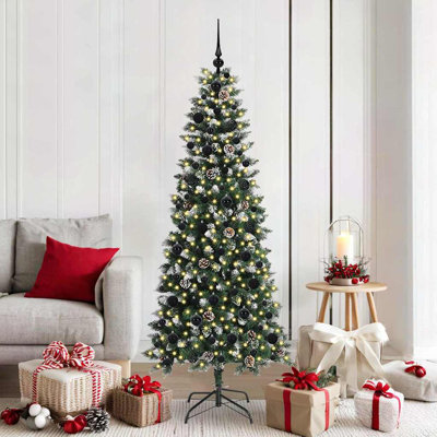 Artificial Christmas Tree with 300 LEDs Green