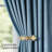 Luxury Velvet Blackout Thermal-Insulated Curtains. Room Darkening 75%-95% Rod Pocket Back Tab Drapes for Living room Bedroom (set of 2)-2130495205-2116503785