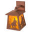 Cowboy and Horse - Light Outdoor Wall Lantern
