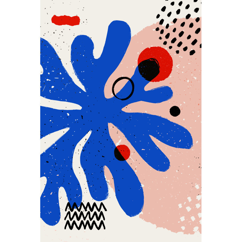 «Abstract Art Vector» par Mspoint Print, H 12 po x l 8 po, Non, Toile tendue