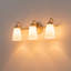 Luminaire de meuble-lavabo moderne en verre givré Modern-1076075344