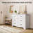 Commode double 6 tiroirs 47,2 po Antasek-203504880