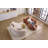 LY-042 S-Curved Chenille Sectional Sofa: Dual-Depth (21.3" & 26.8"), Beige, No Assembly, Compact For Small Spaces, 400 Lbs, 66.9" L-1937029774
