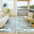 Machine Washable Indoor/Outdoor Chantille ACN2616 Floral Rug-1767427028-1767427017