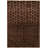 Bornschein One-of-a-Kind 5' X 7'9" New Age Wool Area Rug in Dark Brown