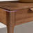 Light luxury black walnut coffee table