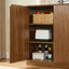 Buffet en forme de vague - Armoire en MDF rétro moderne avec poignées en métal-1596190332