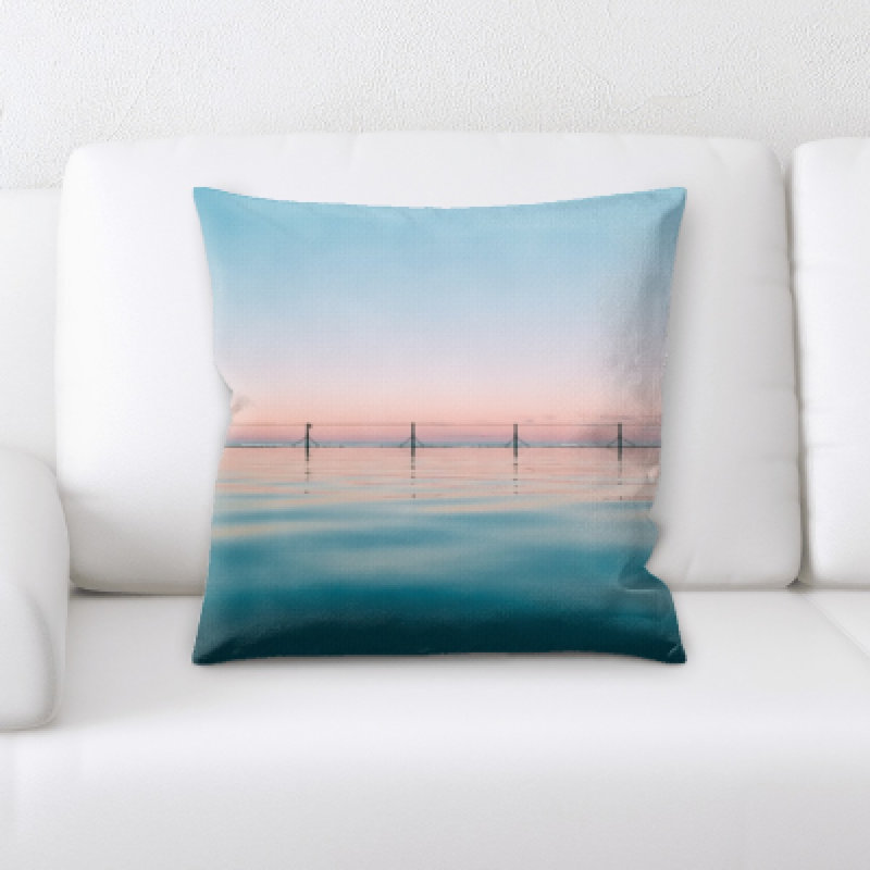 Microsuede Throw Pillow