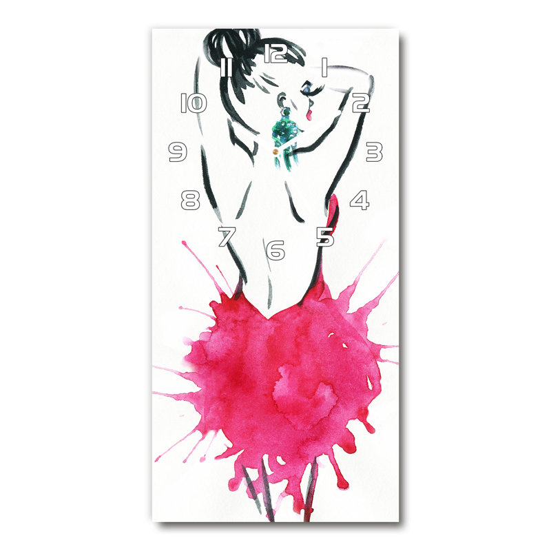 Jerame Glass Wall Clock