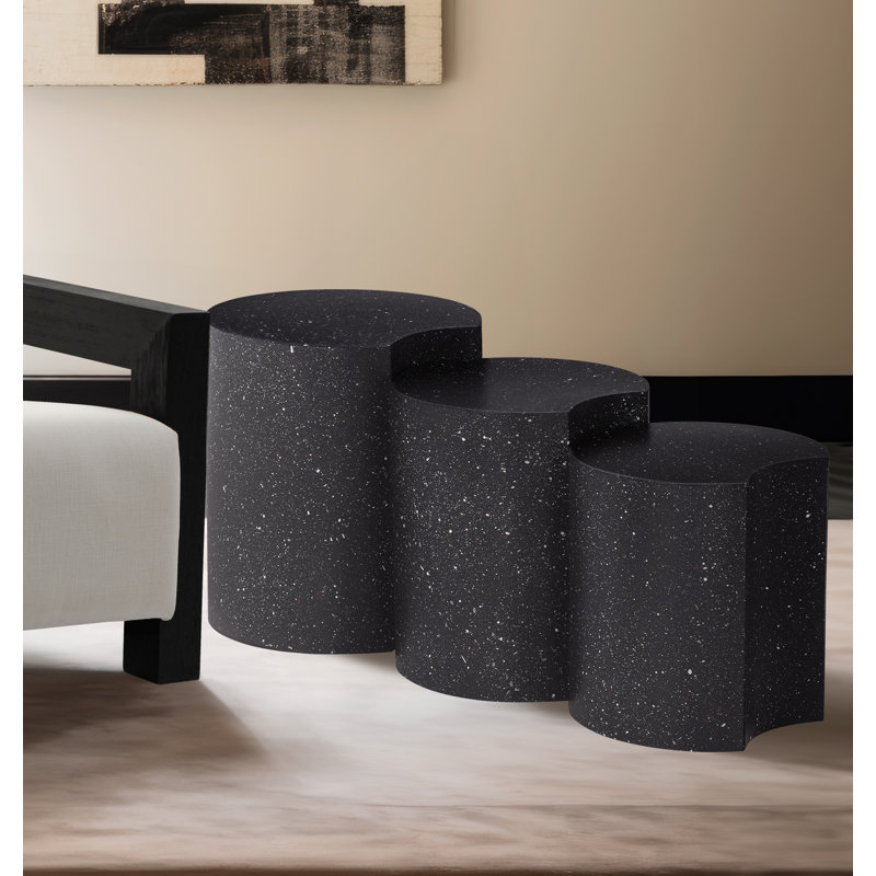 Table de bout Hylie, Noir