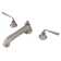 Silver Sage Double Handle Deck Mounted Roman Tub Faucet
