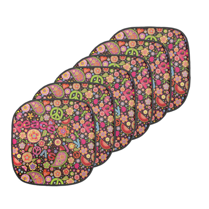 Coussin de siège papillon