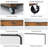 Bodin 103cm Rolling Clothing Rack