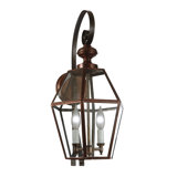 2 - Light Outdoor Wall Lantern