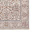 Vintage area rug Machine Woven Beige-1161199789