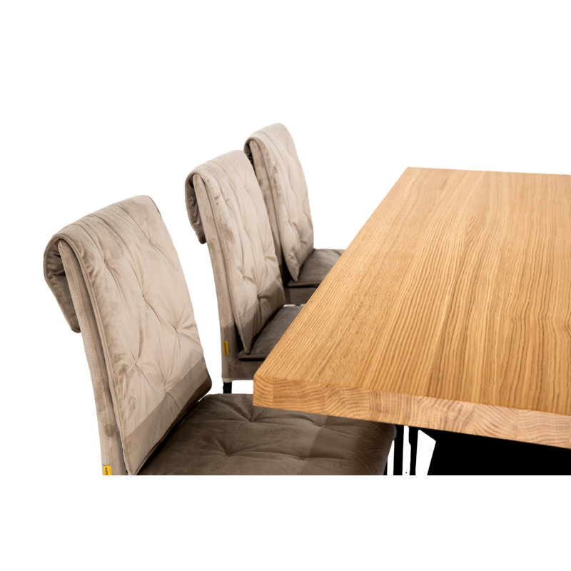 Hovea 6 - Person Dining Set