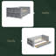 Lit de jour simple avec tablettes et tiroirs-763877888