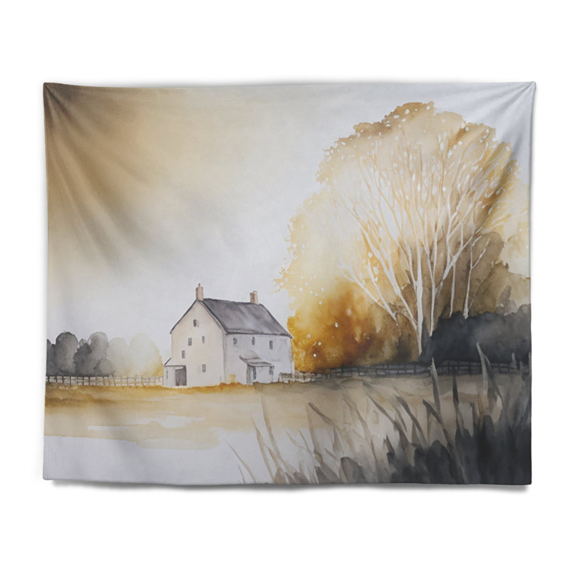 Polyester Tapestry, 32" H x 39" W