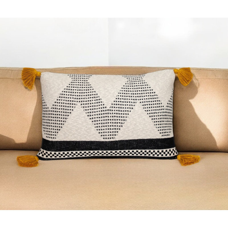 Coussin décoratif transitionnel Kimmi