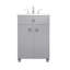 Ensemble de meuble-lavabo simple 24 po Breitkoff-635428340