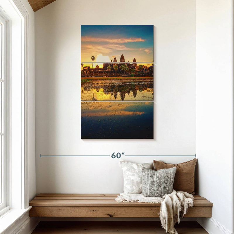 Adella Angkor Wat, 45" H x 28" W