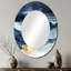 Miroir mural Moonlight Beach II - Bleu-1094799462