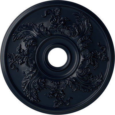 Médaillon de plafond torsadé 23 5/8 po x P 4 5/8 po x P 1 7/8 po (convient aux auvents jusqu'à 8 3/8 po)