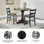 Tabouret en bois massif Taylen